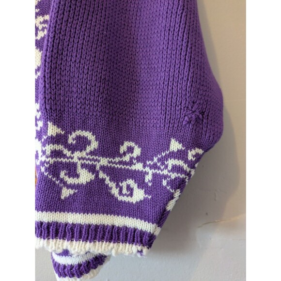 Cottagecore Sweater 90s Vintage Cats Kittens knit jumper, cute whimiscal, spunky - Picture 5 of 7